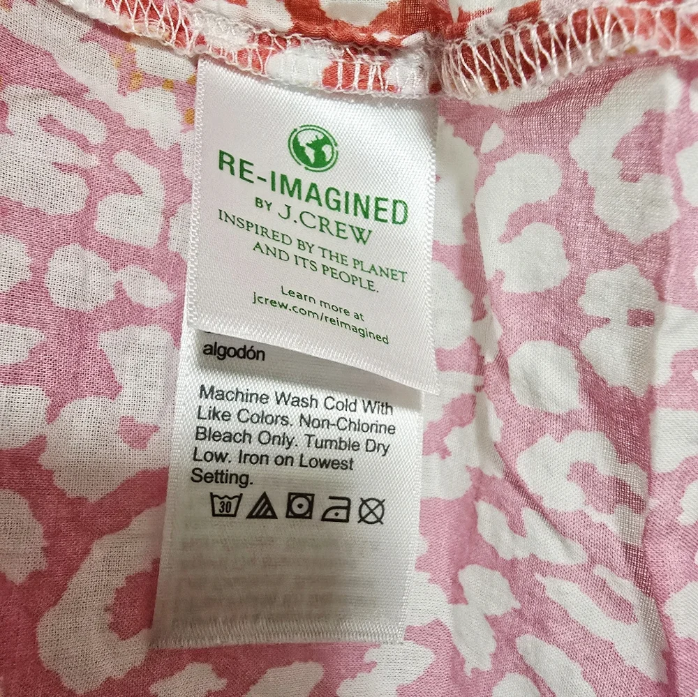 Crewcuts Girls' leopard cotton poplin tiered dress Size L - Picture 4 of 6